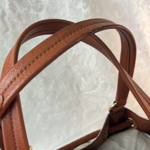 MICHAEL Michael Kors Cream and Brown Shoulder Bag - Picture 4 of 14